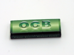 OCB Green Blättchen Zigarettenpapier 50 Blatt