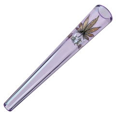 Black Leaf Glasshillum violett - L 230mm