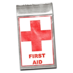 Schnellverschlußbeutel First Aid - (100 Stück)...