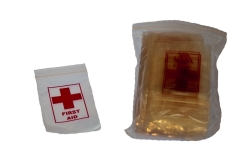 Schnellverschlußbeutel First Aid - (100 Stück) - 40x60mm 50µ