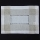 Decke - Leinenoptik mit Hohlsaum (30/40 cm)