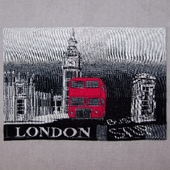 Decke - Platzset Gobelin "London" (33/46 cm)