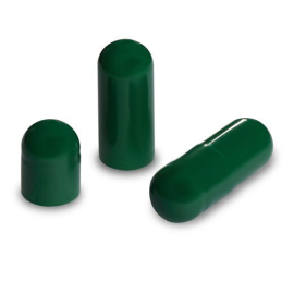 Gelatinekapseln grün Größe 2 - 500 Stück