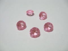 1 Kilo rosafarbene Deko Diamanten 6,5mm
