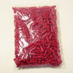 Gelatinekapseln rot - Größe 4 - 500 Stück