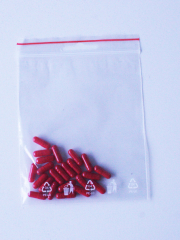 Gelatinekapseln rot - Größe 4 - 20 Stück