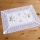 Decke - wollweiß-bunt Stickerei mit Spitze "Blumen" (35/50 cm)