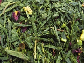 ZIMTSTERN® - Aromatisierter grüner Tee - im Alu-Aroma-Zipbeutel - (1 Kilo)