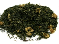 PARADIESAPFELBLÜTE BIOTEE* - Aromatisierter grüner Tee - im Alu-Aroma-Zipbeutel - (100g)