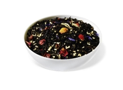 CREAMY BERRY - Aromatisierter schwarzer Tee - im Alu-Aroma-Zipbeutel - (500g)