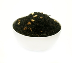 ORANGE MIT SCHALEN - Aromatisierter schwarzer Tee - im Tea Caddy (100g)