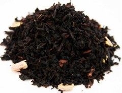 RHABARBER-SAHNE - Aromatisierter schwarzer Tee - im Tea Caddy (500g)