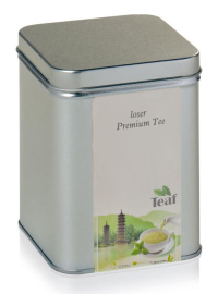 GEBRANNTE MANDEL - Aromatisierter grüner Tee - in Teedose (200g)