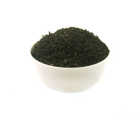 RUSSISCHE TEEMISCHUNG - schwarzer Tee - in einer Black Jap Dose eckig (Teedose) - 147x147x214mm (1 Kilo)