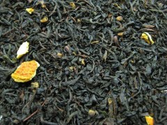 SPICE IMPERIAL® - Aromatisierter schwarzer Tee - in einer Black Jap Dose eckig (Teedose) - 147x147x214mm (1 Kilo)