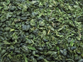 LE TOUAREG - Aromatisierter grüner Tee - in einer Black Jap Dose eckig (Teedose) - 147x147x214mm (1 Kilo)