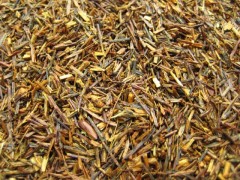 FIRESIDE - Rooibusch-Tee - in einer Black Jap Dose eckig (Teedose) - 77x77x100mm (75g)