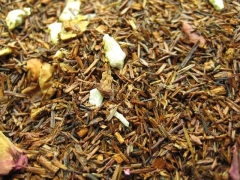 STERNSCHNUPPE® - Rooibusch-Tee - in einer Black Jap Dose eckig (Teedose) - 77x77x100mm (75g)