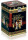 FRÜCHTEGARTEN - Früchtetee - in einer Black Jap Dose eckig (Teedose) - 88x88x122mm (200g)