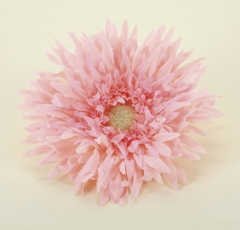 Gerbera mit Clip - rosa 13 cm Dekoration