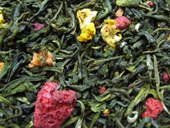 Himbeer-Physalis - Aromatisierter weißer Tee