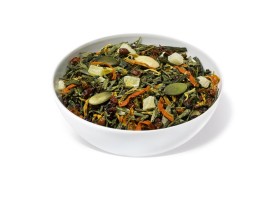 SANDDORN-KÜRBIS - Aromatisierter grüner Tee - (200g)