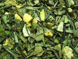 Myrte-Ingwer - Aromatisierter grüner Tee- (750g)
