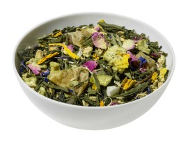 Warme Seele - Aromatisierter grüner Tee -- (1 Kilo)