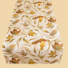 40x140 cm Tischläufer  - Textildruck Motiv Herbstlaub
