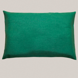 Kissenhülle - 40 x 60 cm Kissenhülle, dunkelgrün - Polyester / matt (SP)