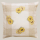 Kissenhülle - 40 x 40 cm Kissenhülle, ecru x beige-bunt Stickerei Sonnenblumen