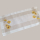 Tischläufer - 35 x 70 cm ecru  beige-bunt Stickerei Sonnenblumen