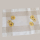 Decke - 35 x 50 cm ecru beige-bunt Stickerei Sonnenblumen