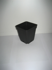 TEKU Topf, viereckig, stabil, 1,55 L, 13 x 13 x 13 cm