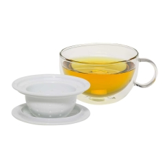 Mega - Doppelwandige Teetasse mit Keramikfilter