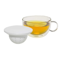 Mega - Doppelwandige Teetasse mit Keramikfilter