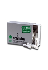 actiTube Aktivkohlefilter SLIM (1x50Stück/Filter)