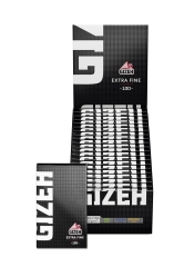 Gizeh Black Papers Regular Size Extra Fine - Box mit 20Heften je 100Blatt