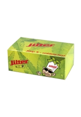 Jilter Jiltip Filtertips S ungebleicht - Box mit 28Hefte...
