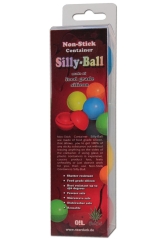 Oil Black Leaf Silly Silikon-Balls - 1 Box â 4 Stück