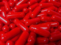 Gelatinekapseln rot Größe 00 - 10.000 Stück