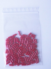 Gelatinekapseln rot - Größe 5 - 100 Stück