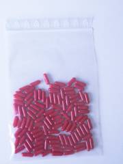 Gelatinekapseln rot - Größe 5 - 500 Stück