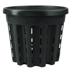 Venti-Pot, rund, schwarz, 9,5 L, ø 28,5 cm, H=24 cm
