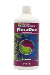GHE FloraDuo Bloom 1 Liter für hartes Wasser