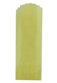 Tütchen aus Pergamentpapier - gelb - 24x76mm - 600 Stück