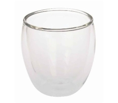 Glas Cup doppelwandig 255 ml