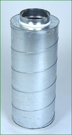 Ventilution Schalldämpfer für Lüftungsrohre, ø 160 mm, L = 60 cm
