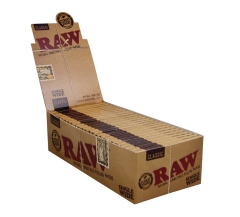 RAW PAPERS SW DBL  BOX/25  - 100 LEAVES