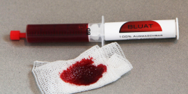 30g Spritze BLUAT-Rot - Kunstblut - Blut